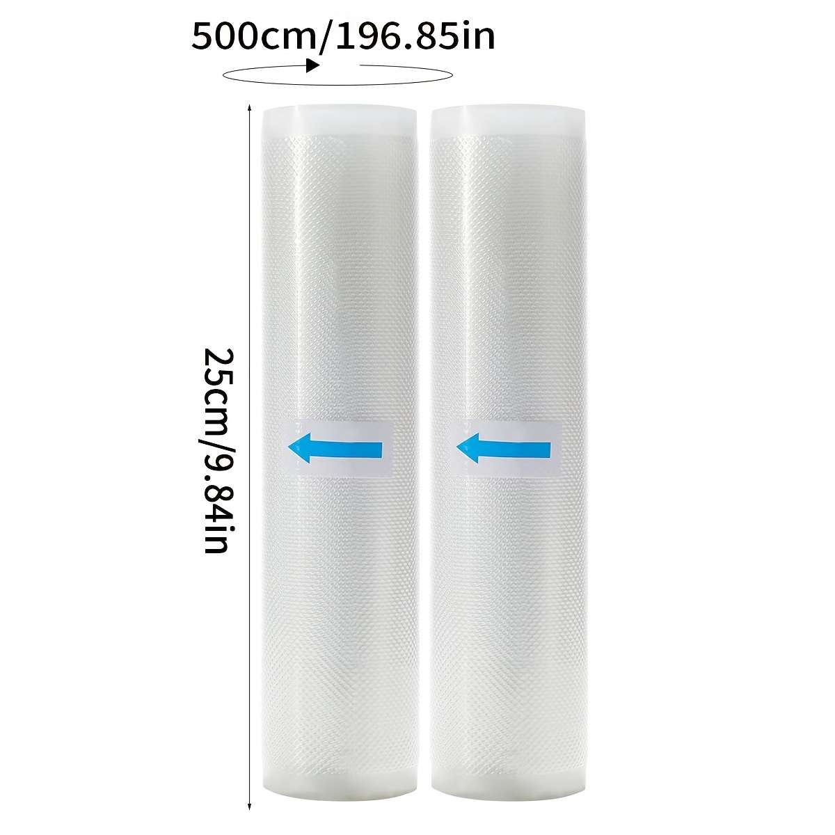 Plastic Wrap Color 17*500Cm*2Pcs