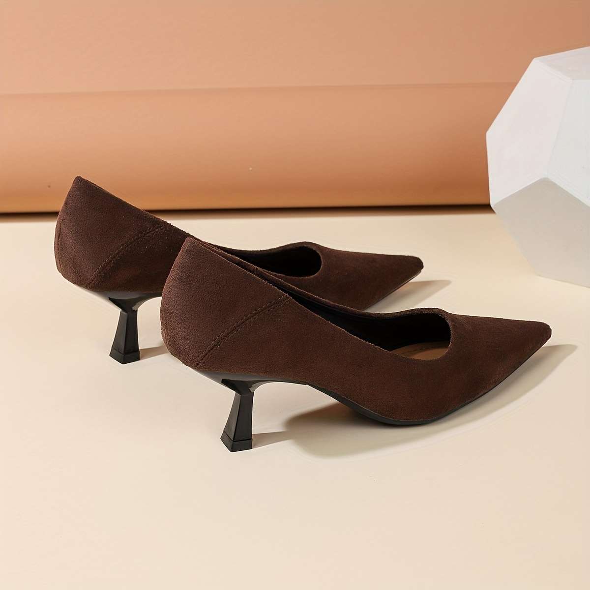 Women S High Heels Color Coffee Brown Sizeuk 3