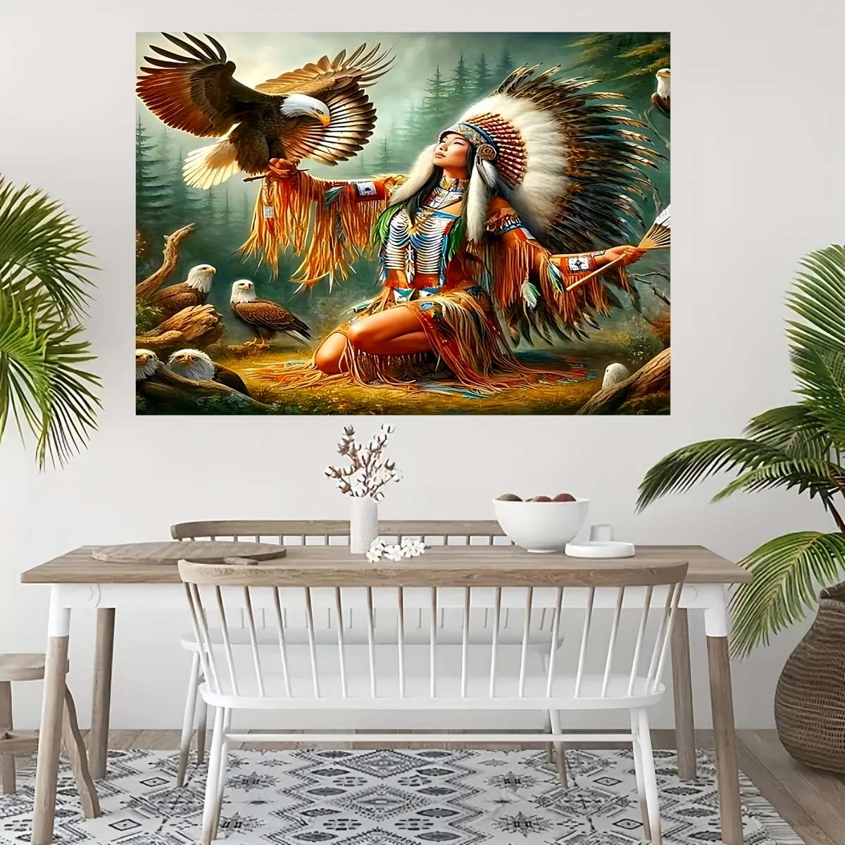 1000pcs Premium Eagle DIY Jigsaw Puzzle Thick Durable Seamless for Adults Perf