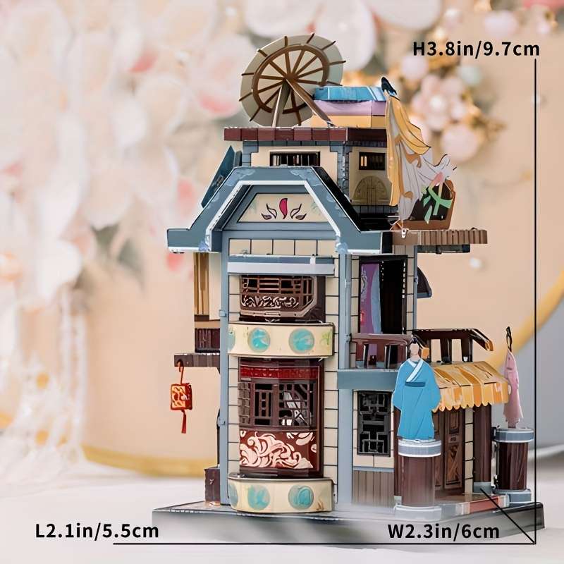 Building Toy Architectural Model Toy Set Items Convenience Store