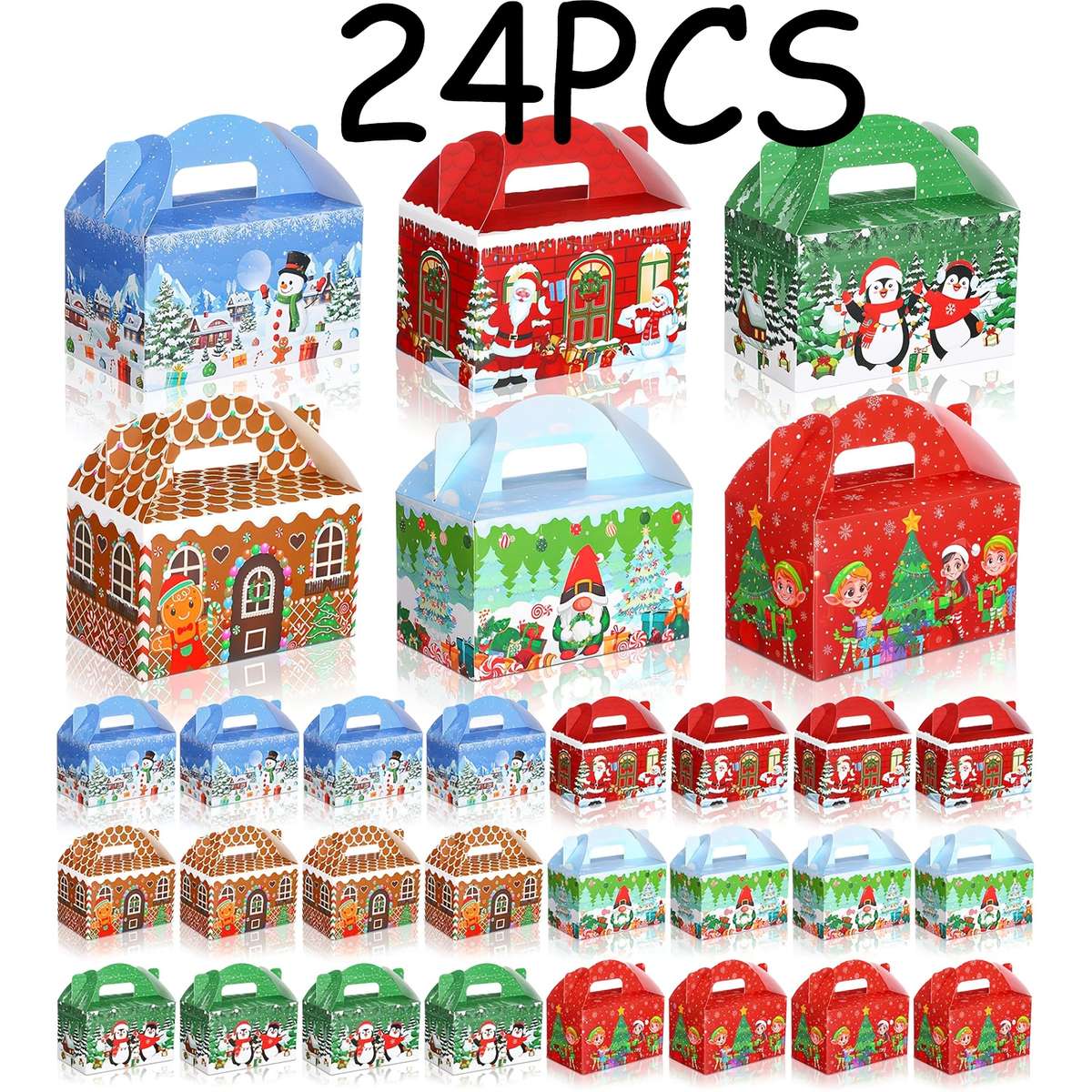 Christmas Gift Boxes Quantity 6Pcs