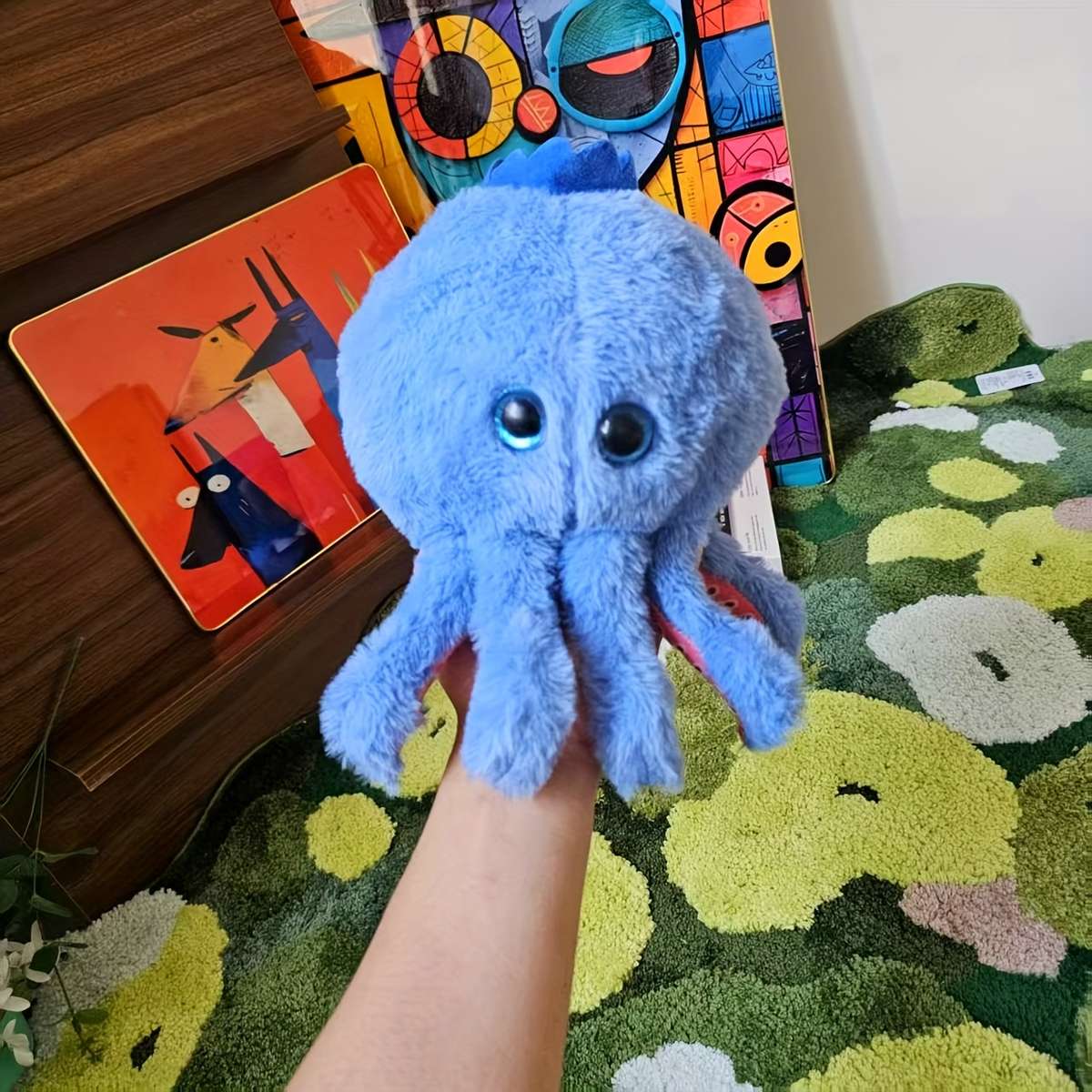 Plush Toyss Items Blueberry Octopus