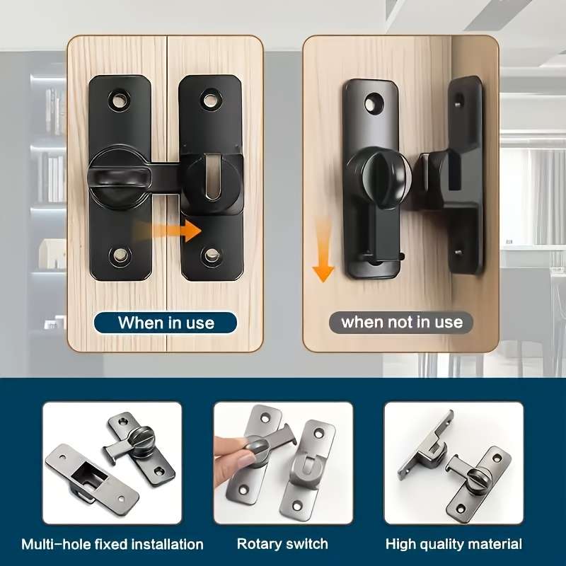 Lock Color Grey 2Pcs