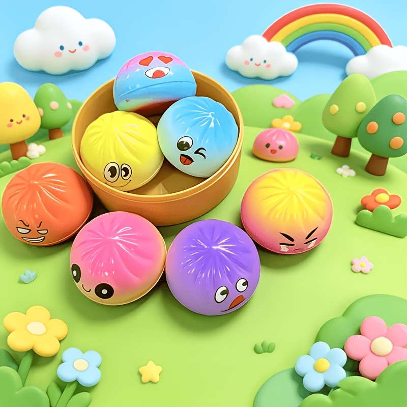 Squeezable Toys Quantity Eight Treasure Bag