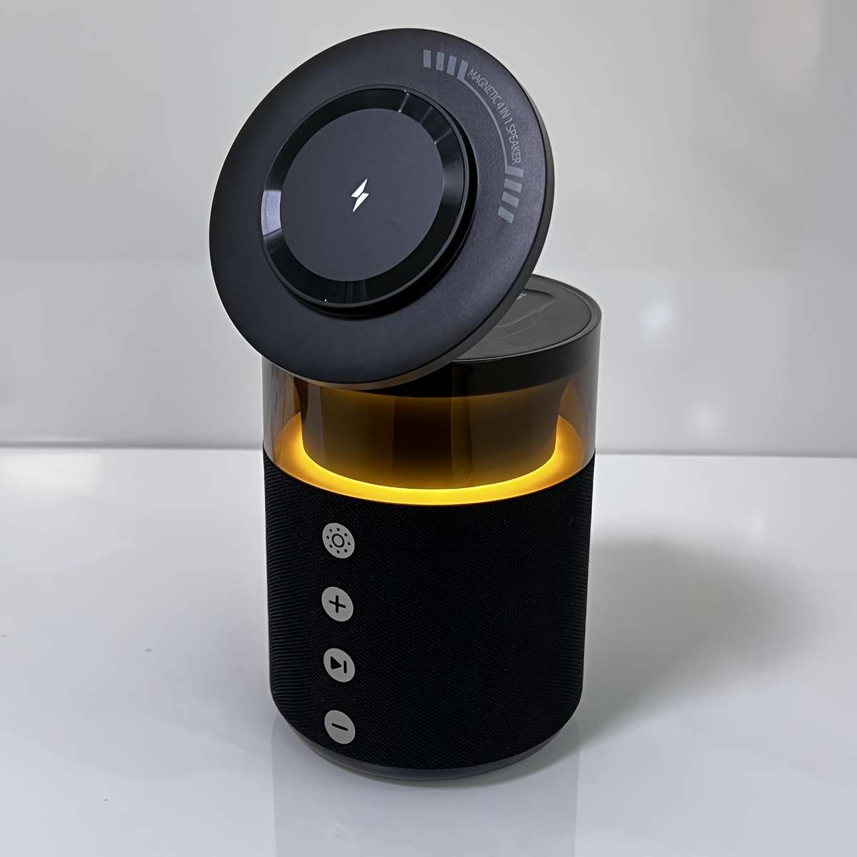 Modern Dual Channel Design Magnetic Wireless Charging Station For Festival