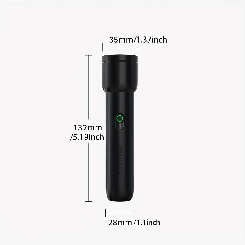 Professional 1Pc Philips High Lumen Mini Camping Flashlight Home Reliable
