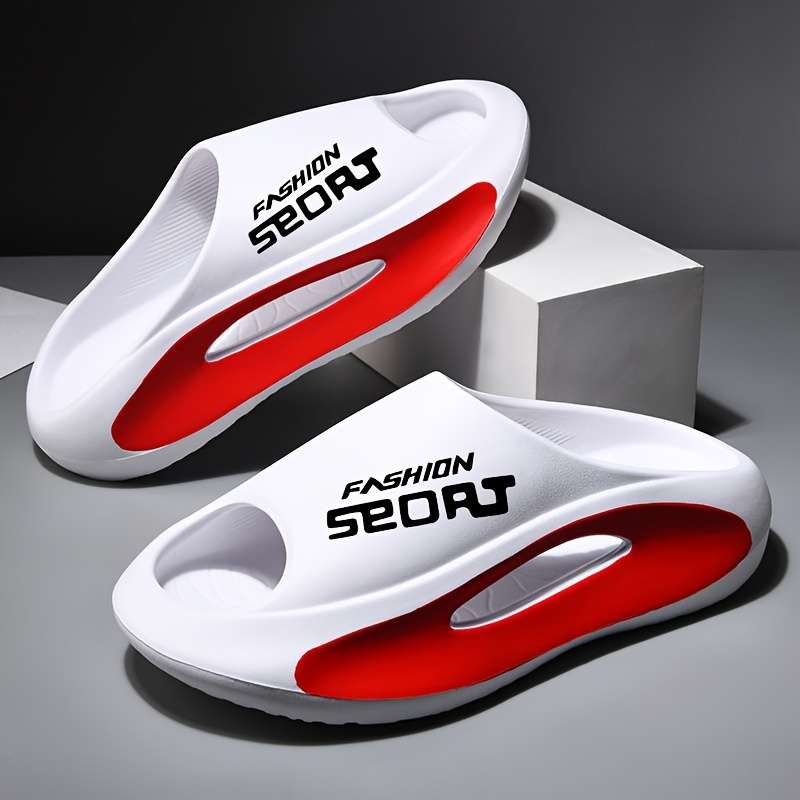 Men Slippers Summer Style White 12 Size Uk 8.5 To 9
