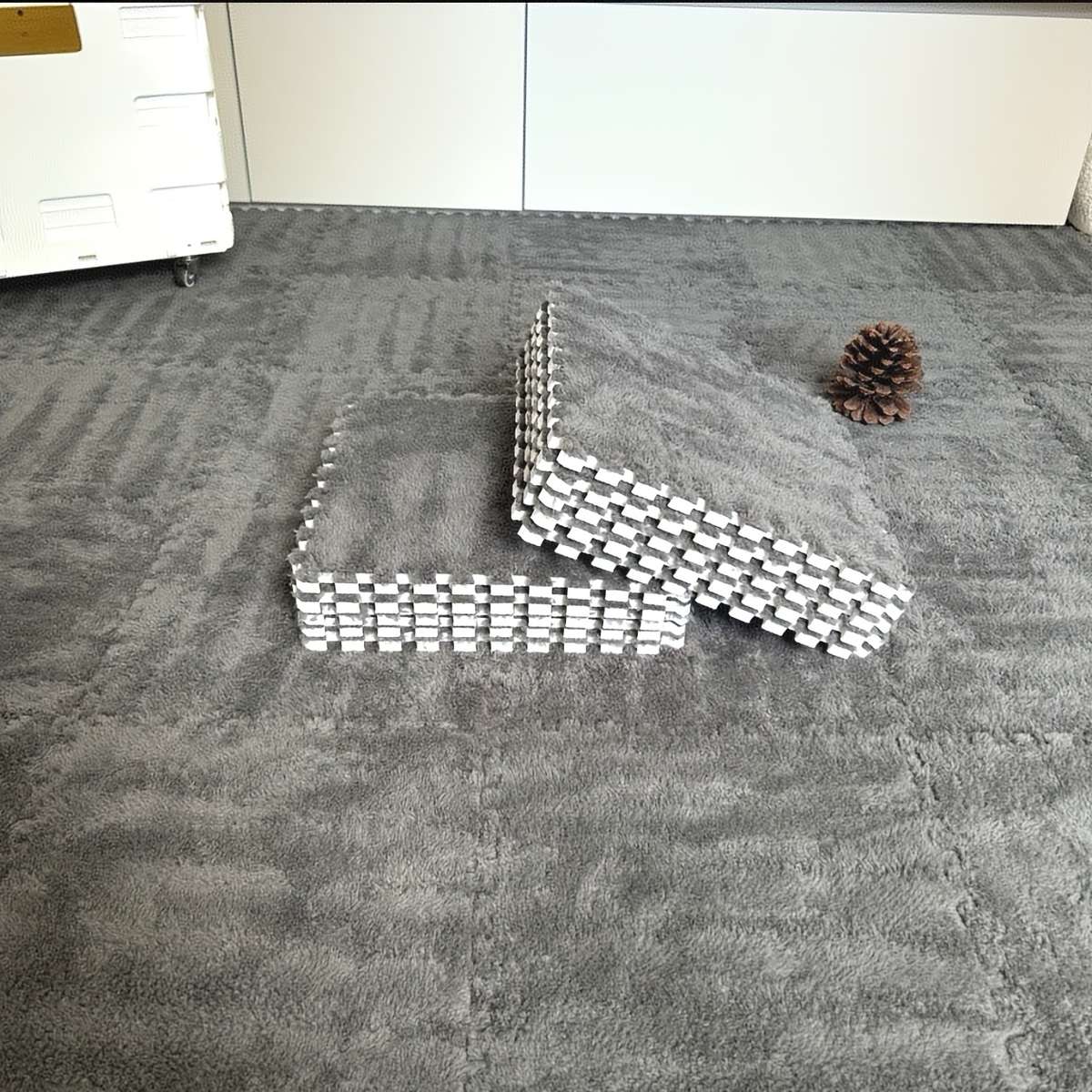 Floor Stickers Color White Quantity 30Cmx30Cmx0.7Cm Is 24Pcs