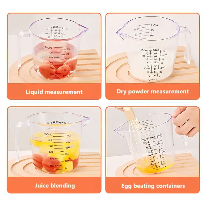Measuring Cup Quantity 2 Pieces 300 Ml Each