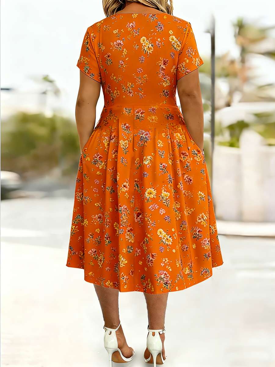 Women S Dress Color Red Size 5Xl