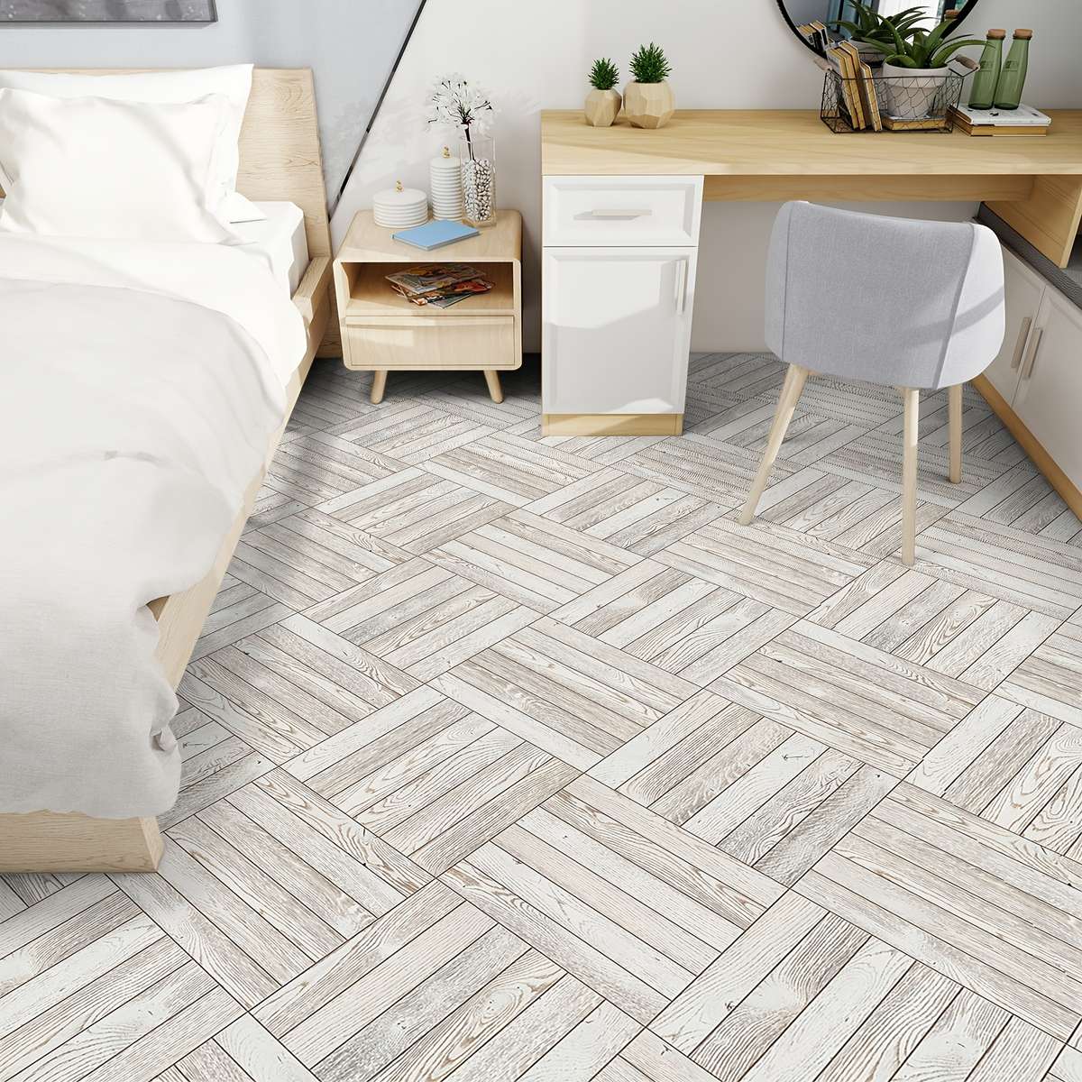 Self Adhesive Floor Stickers Jfd007 60Cm*200Cm