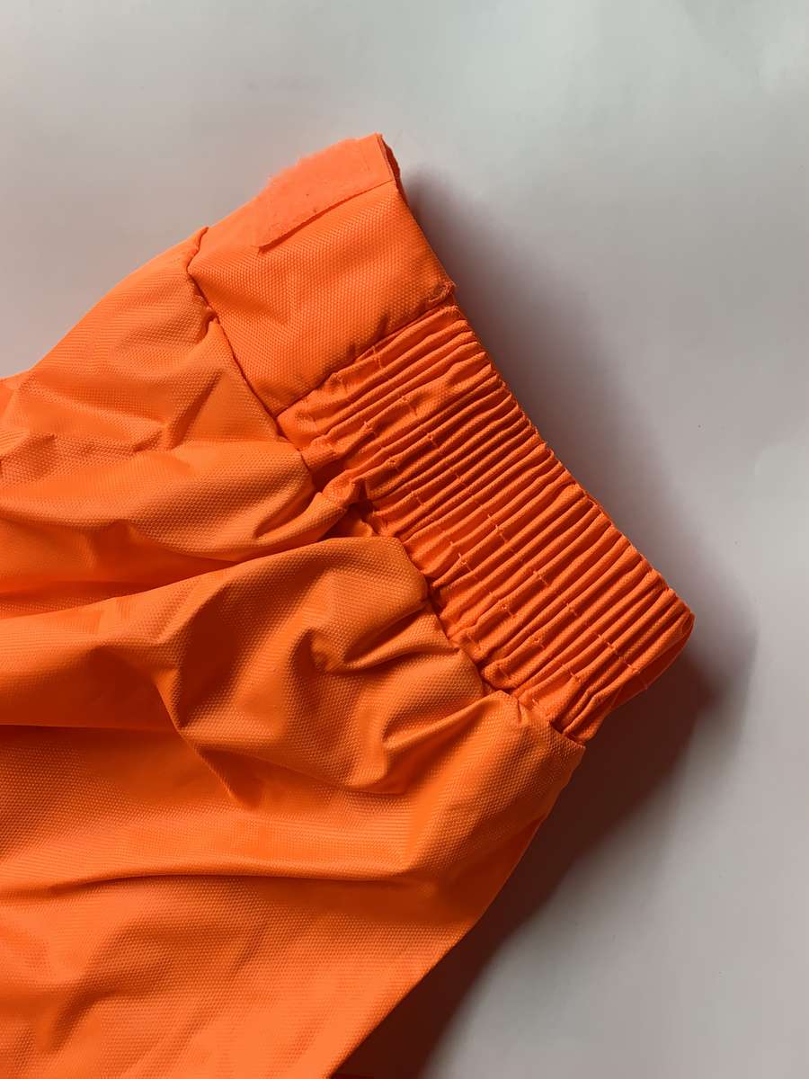 Raincoat Orange 2Piece Set Top  Bottom Size Uk M