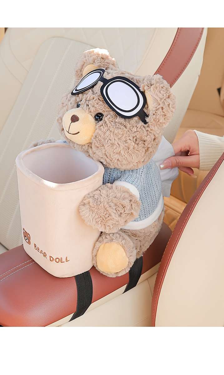 Car Tissue Box Items Bear