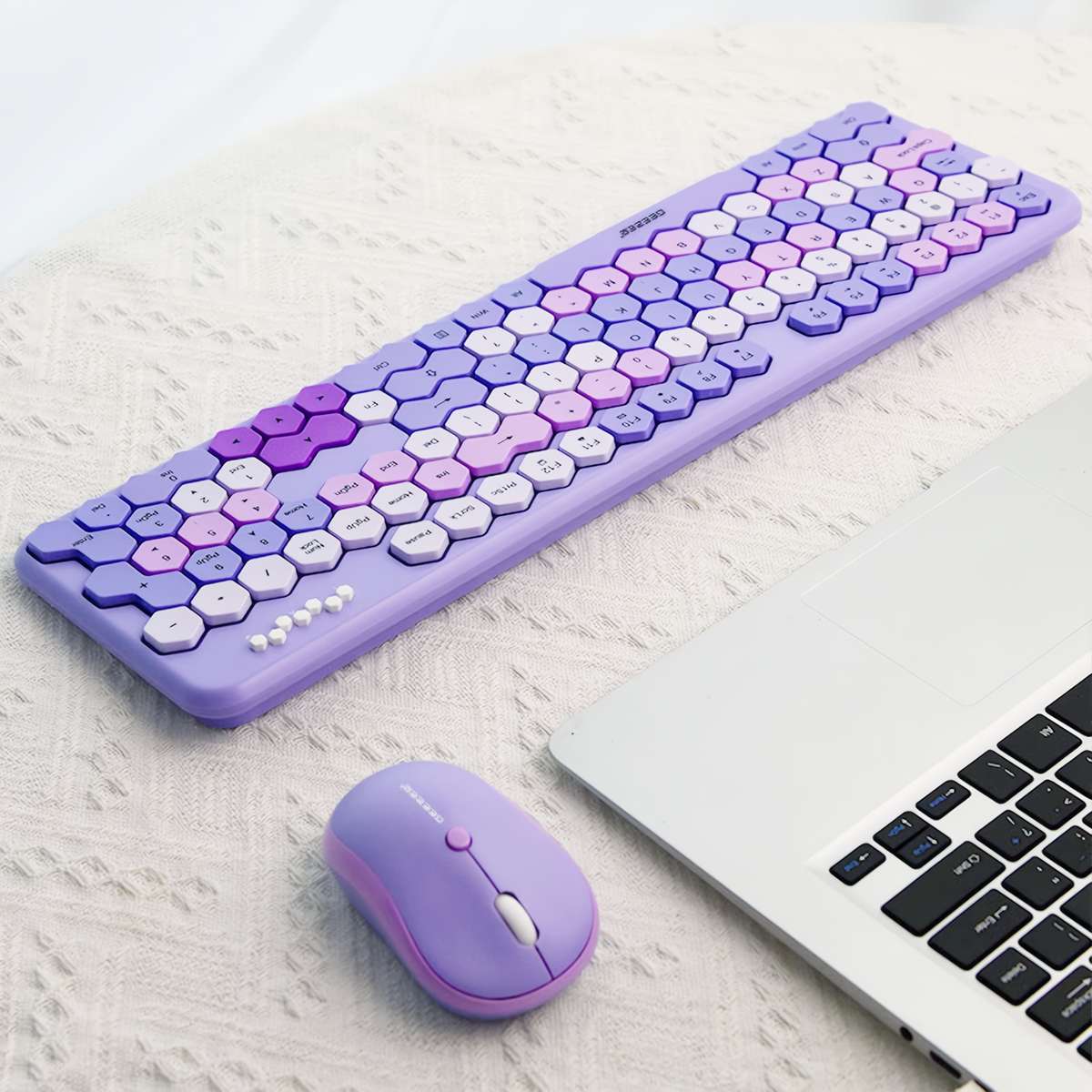 Keyboard Color Purple Mix
