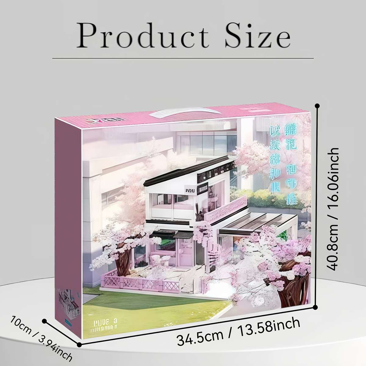 3D Building Model Puzzle Set Model Jlz61030