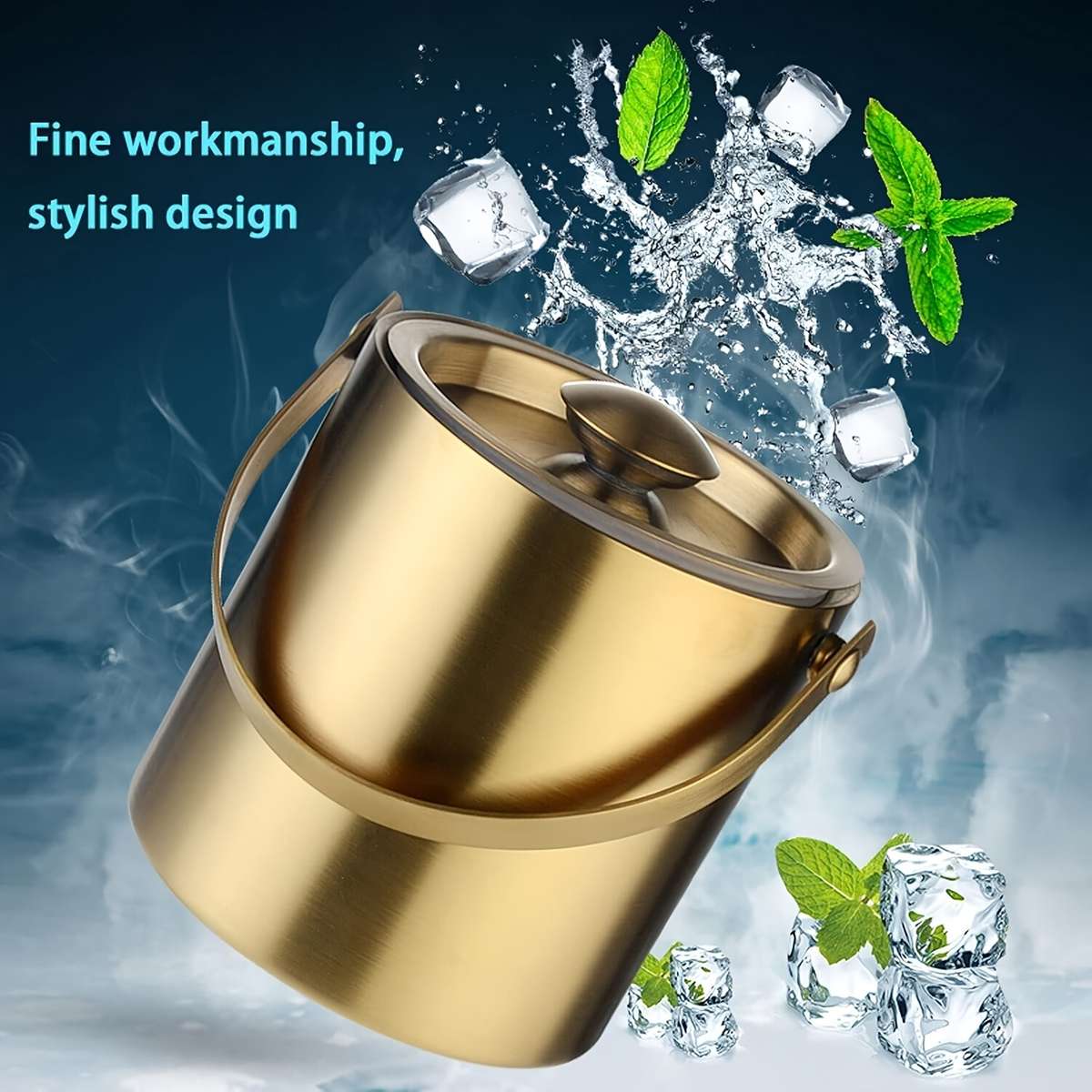 Ice Bucket Capacity 2L