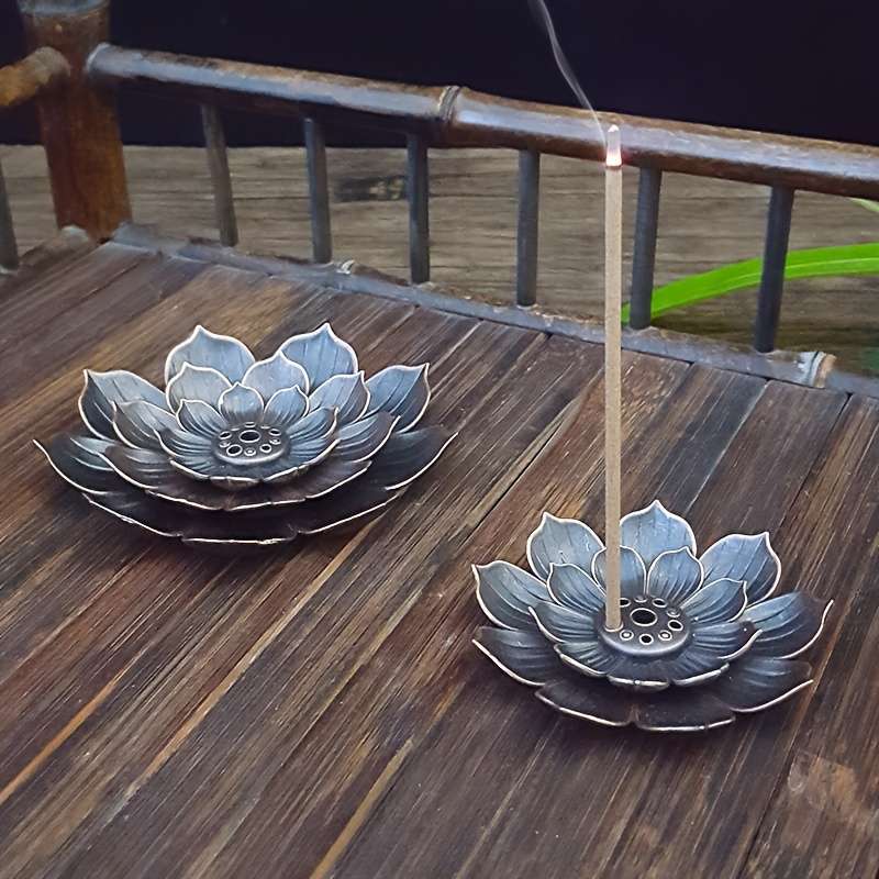 Incense Burner Model  2 Layers Of For Lotus