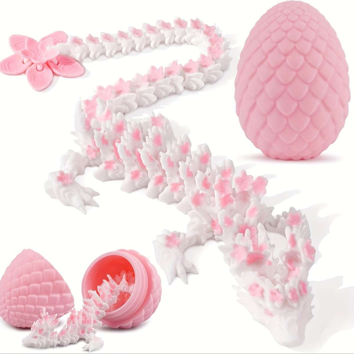 Plush Toyss Items Sakura Dragon and Dragon Egg