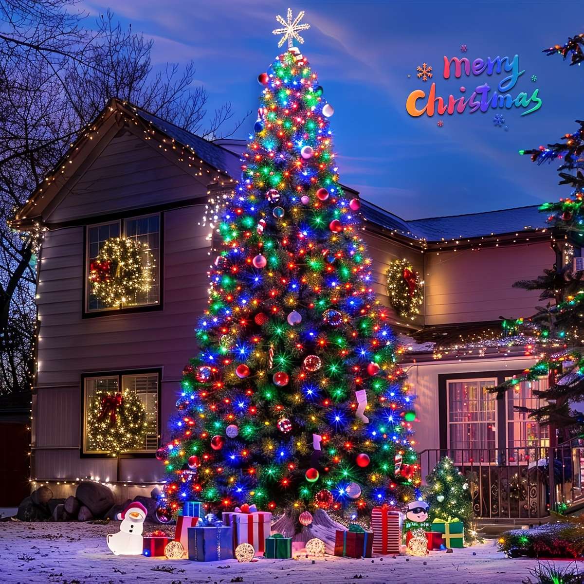 100 Led Premium Pack Solar Powered Led Outdoor Perfect For Patio Decor 8 M