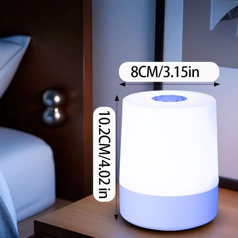 Desk Lamp Color 16 Colors  Touch Night Light  1 Piece