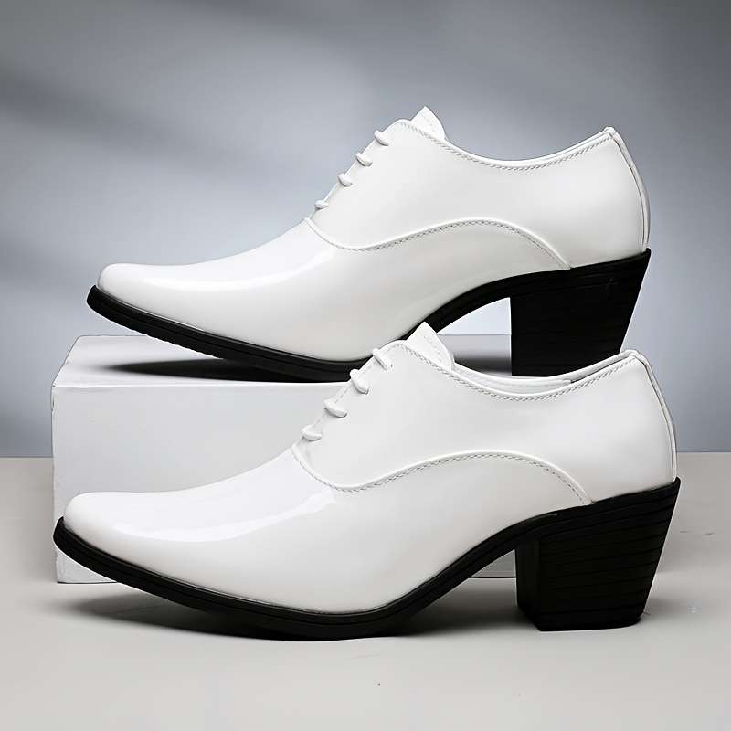 Mens Leather Shoes Color Red Sizeuk 10