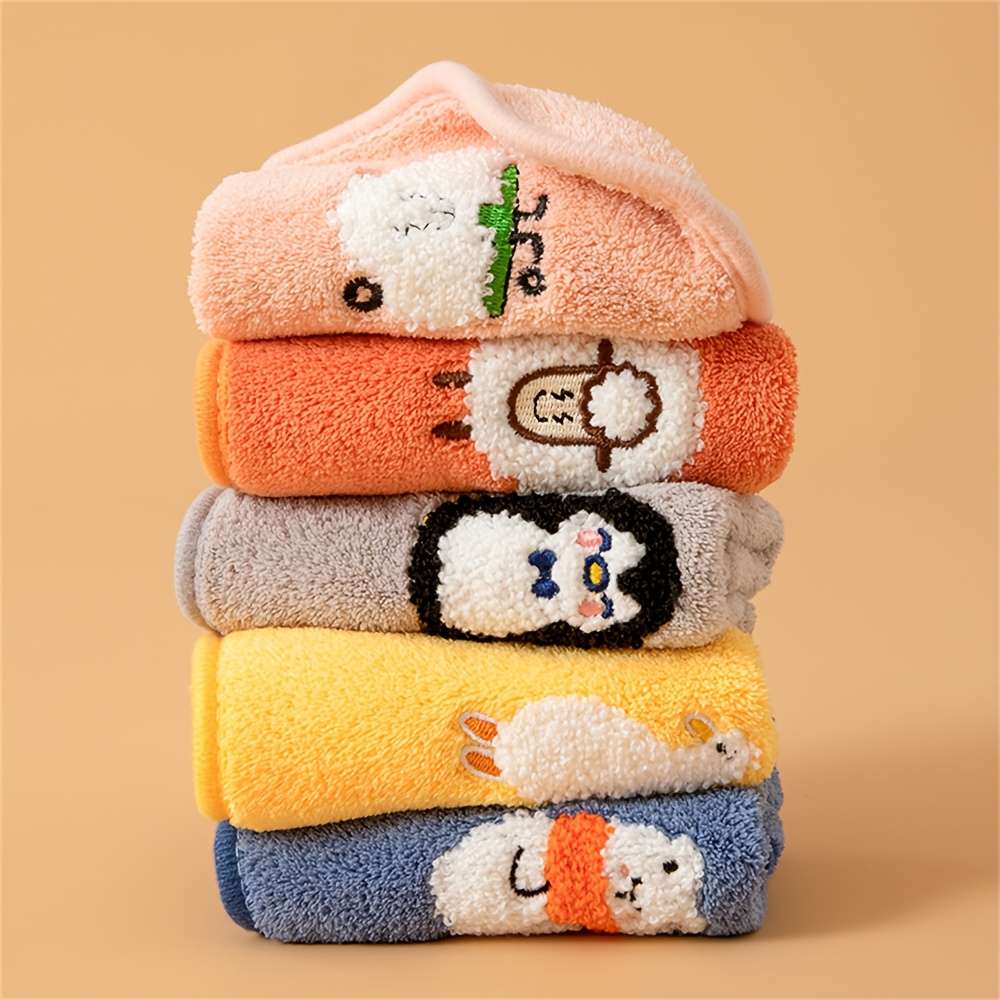 Towel Quantity 5Pcs Mixed Color