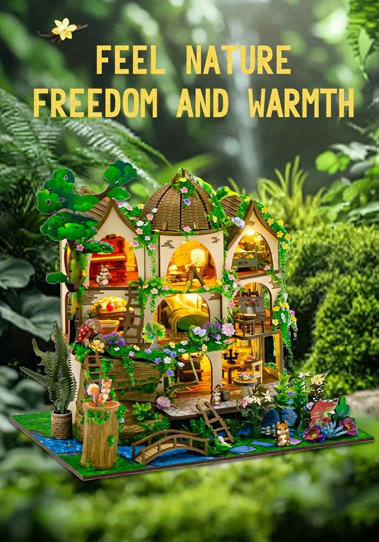 Building Toy Architectural Model Toy Set Items Forest Castle  Add   Tools  Add   Lights