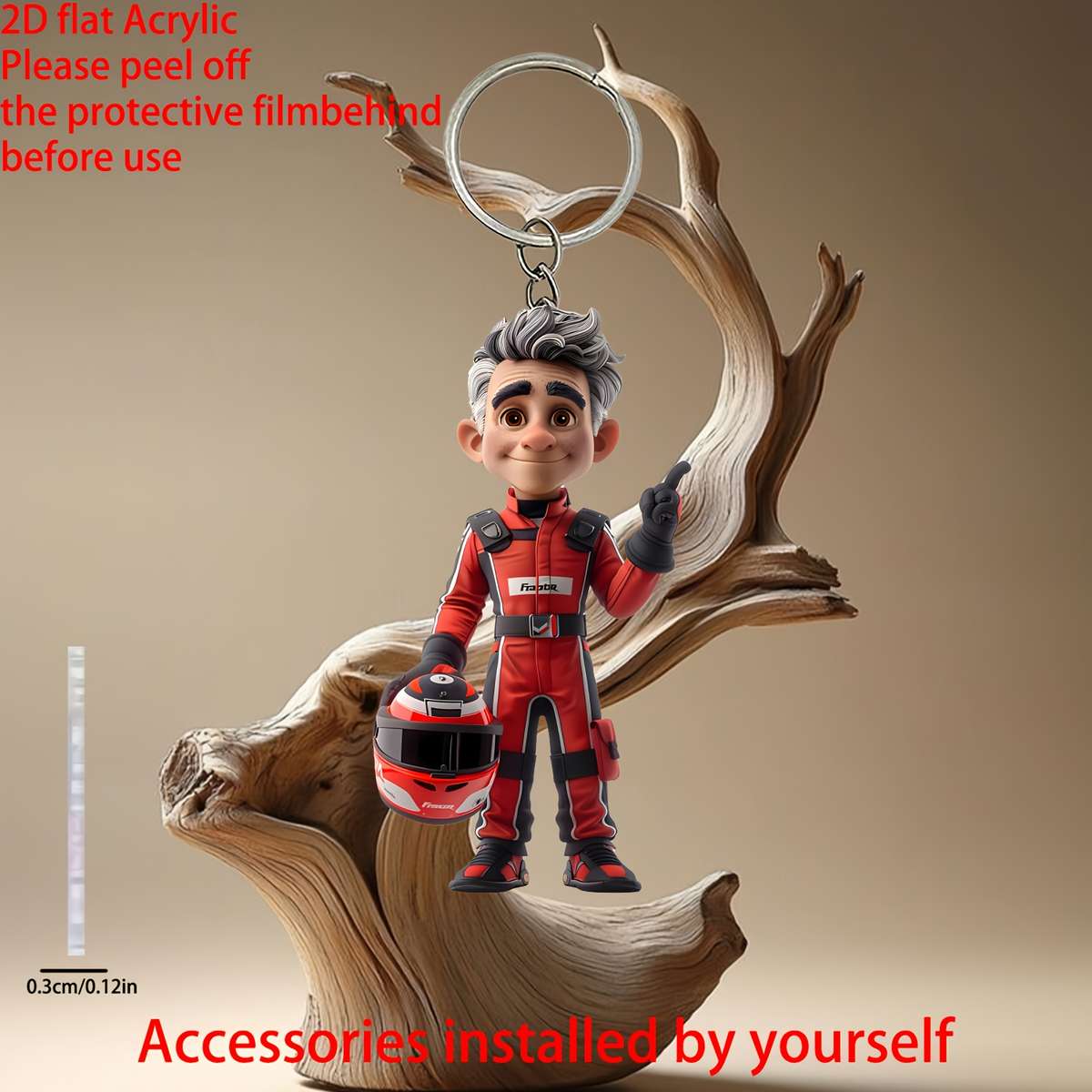 Keychain Ornament Size 5Cm