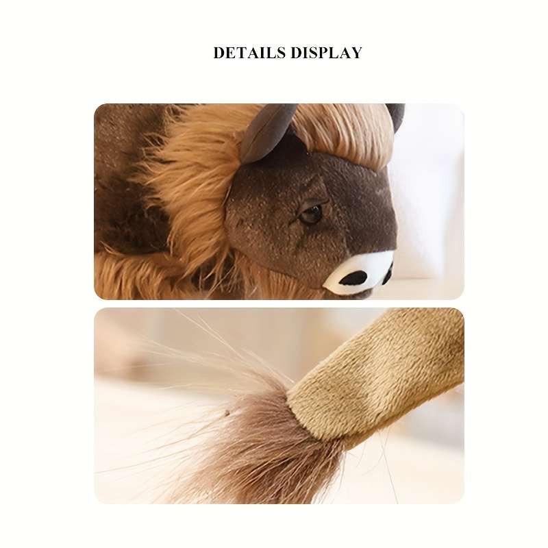 Plush Toyss Style Bison