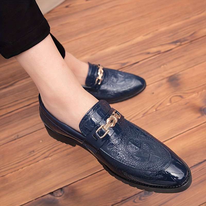 Mens Leather Shoes Color Black Sizeuk 8