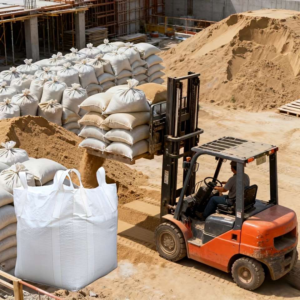 Storage Bag Items Large Opening Flat Bottom Load Bearing 1T