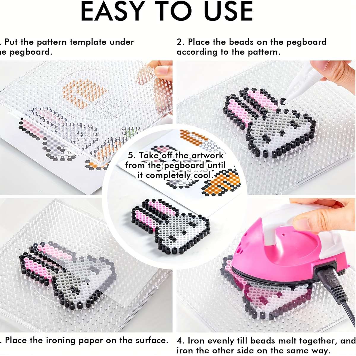 Perler Bead Set 48 Colors 4800Pcs