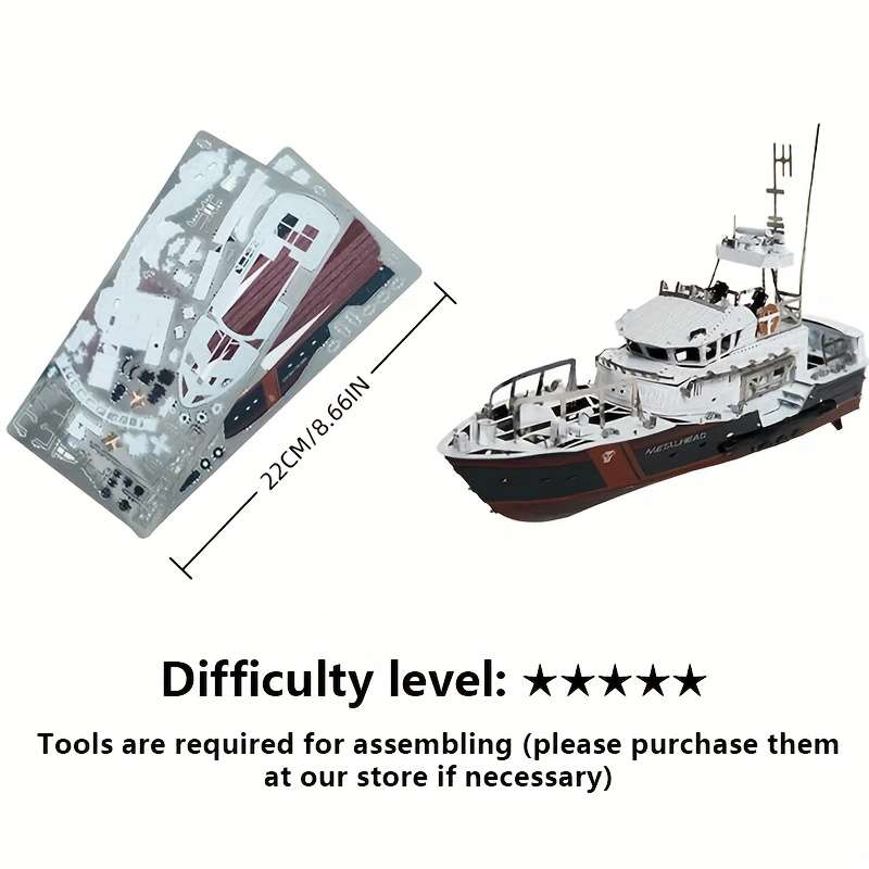 3D Jigsaw Puzzle Model Ship Color Color