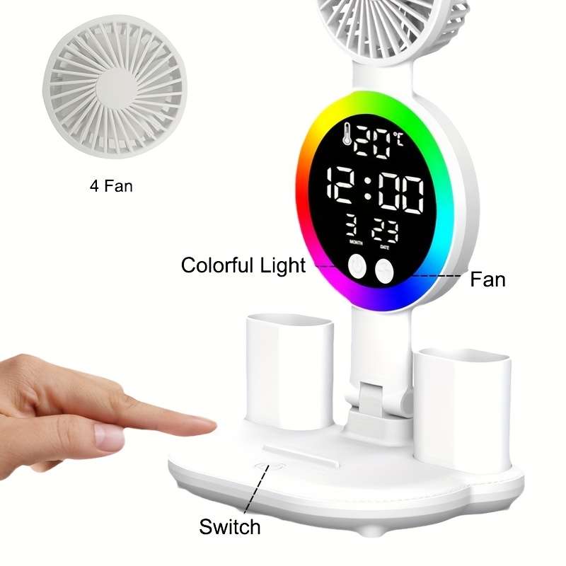 Desk Lamp Color 3 Light Colors