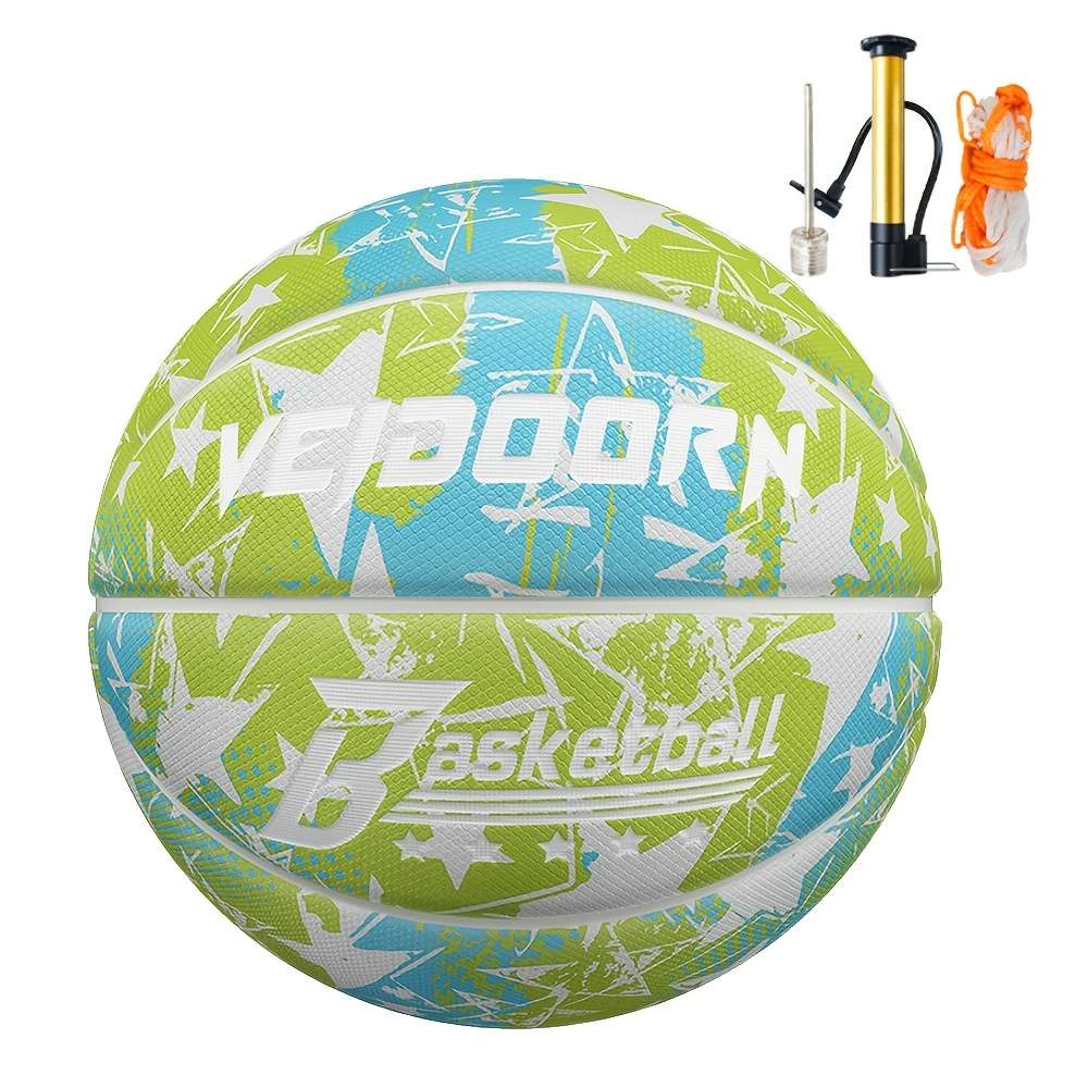 Basketball Color Green Sizesize 7