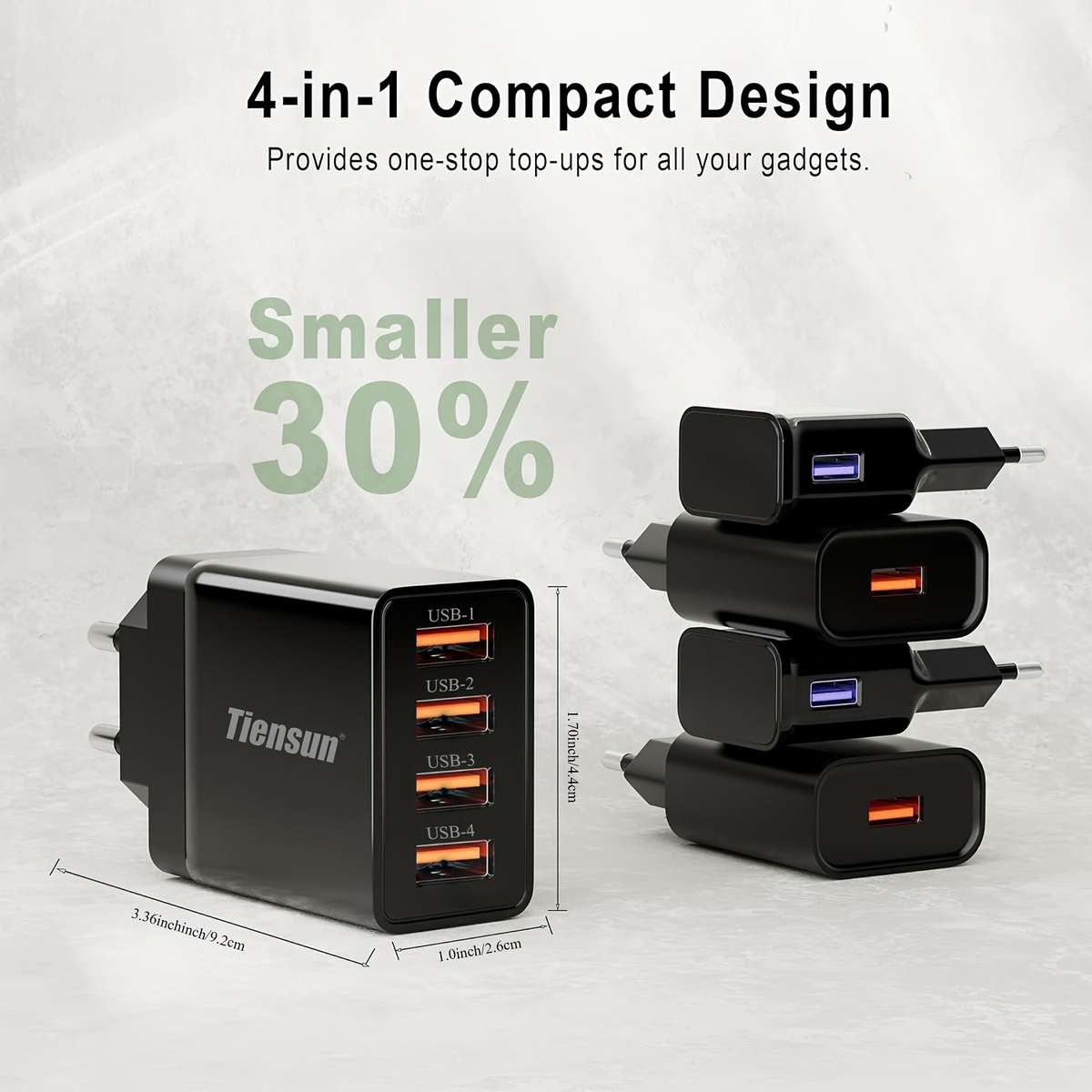 Charger Items 2Pcs White Usb Chargers