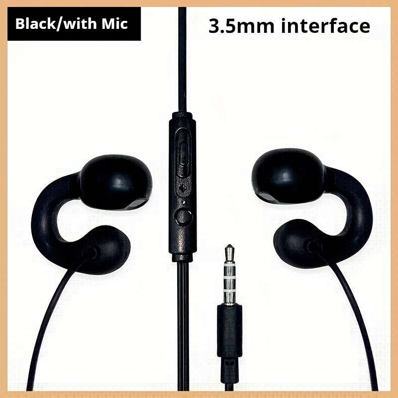 Wired Headphones Black Model 3.5Mm