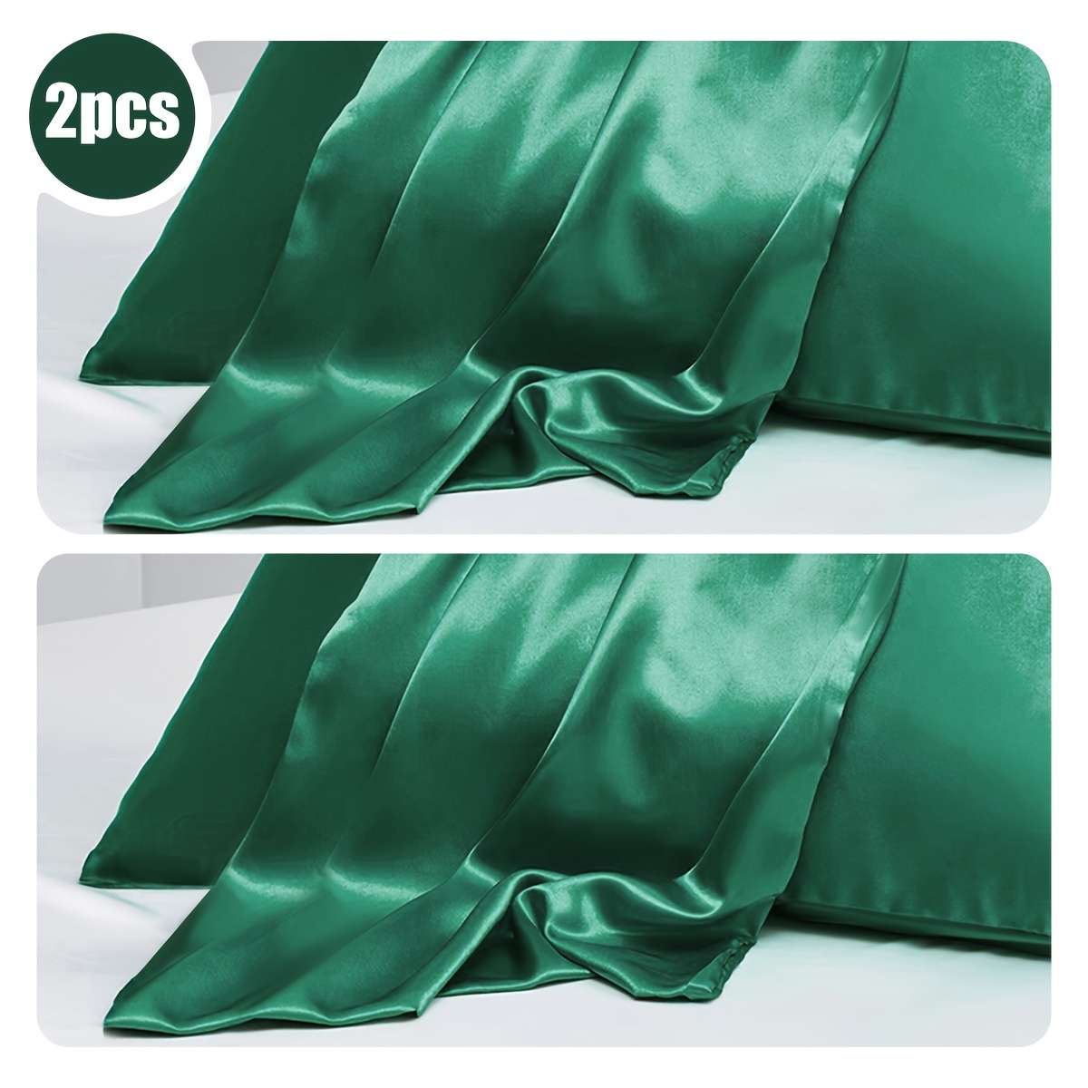 Satin Pillowcase Color 7Golden Size50Cm*66Cm