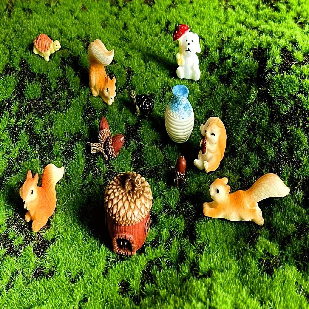 80Pcs Miniature Fairy Garden Decor