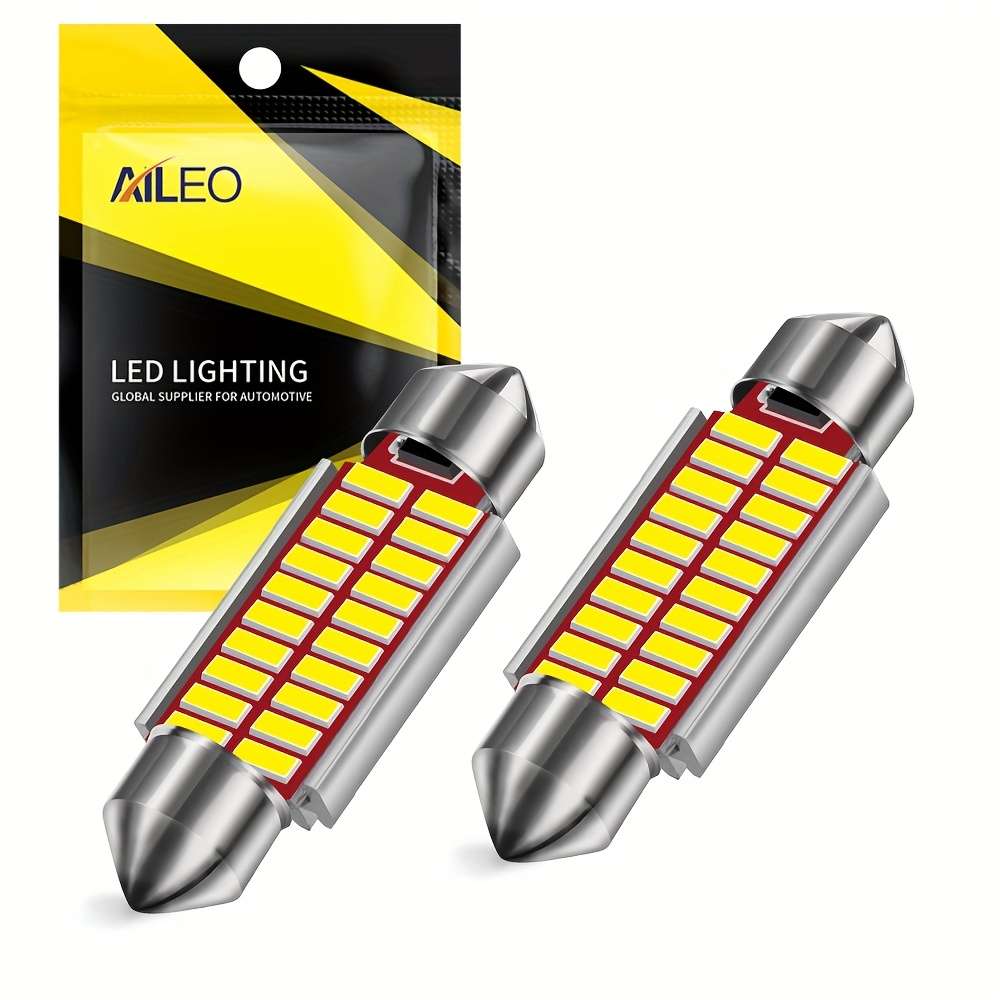 Car Lights Items 2Pcs16Smd36Mm