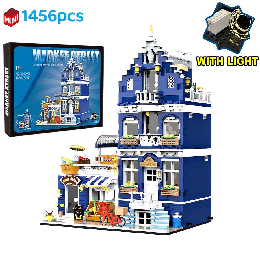3D Building Model Puzzle Set Quantity 2225Pcs
