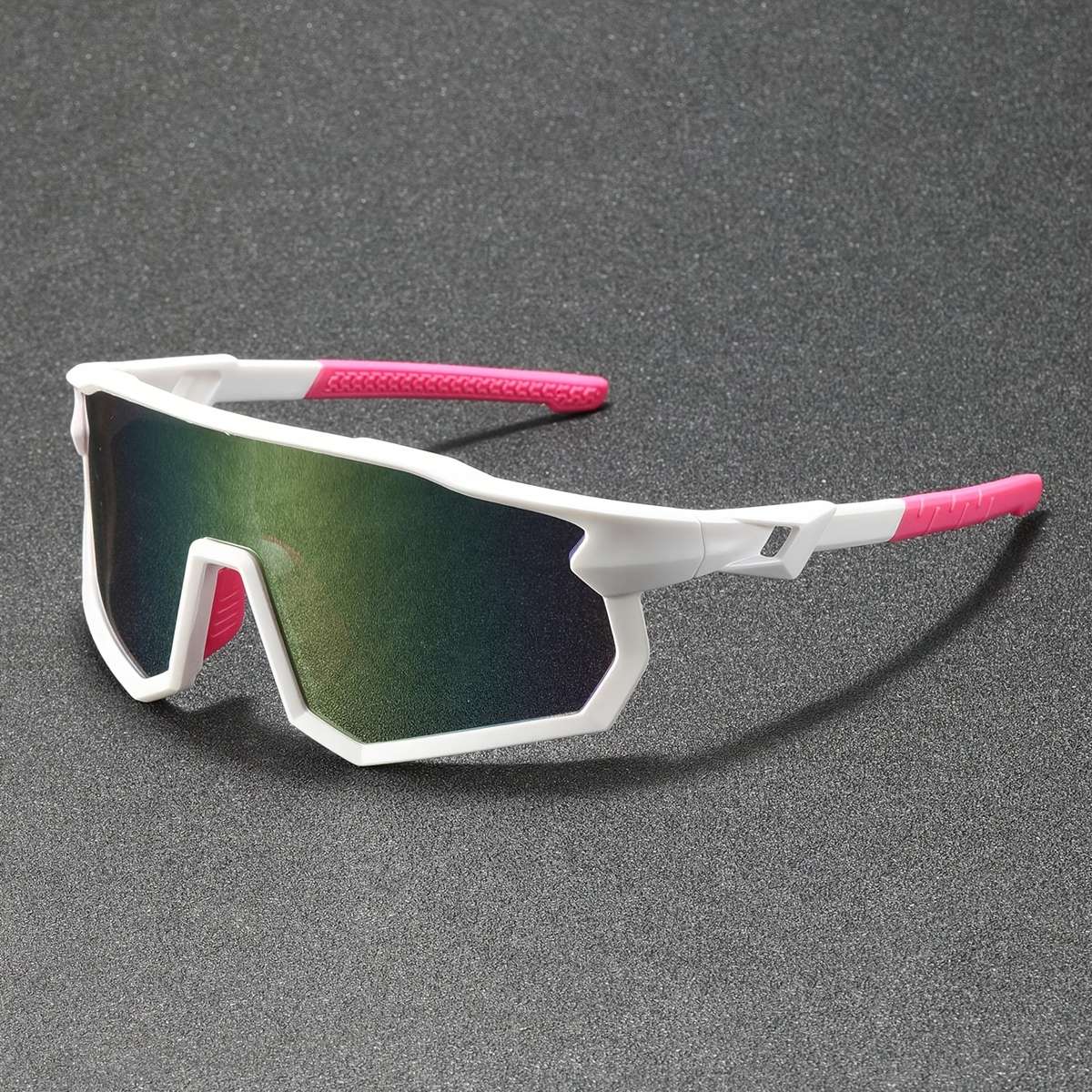 Cycling Glasses Color Black Frame Red Coating