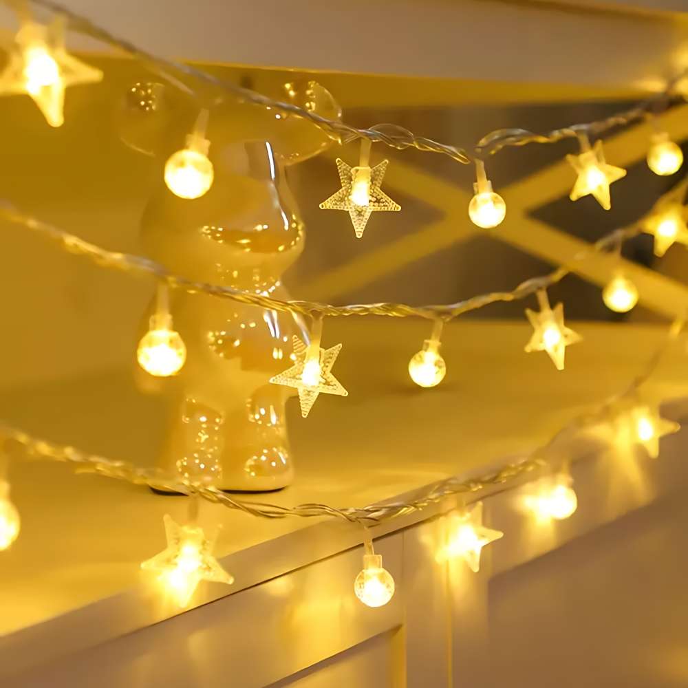 10Led Premium String Lights And Bubble Ball Transform Your Holiday Celebration