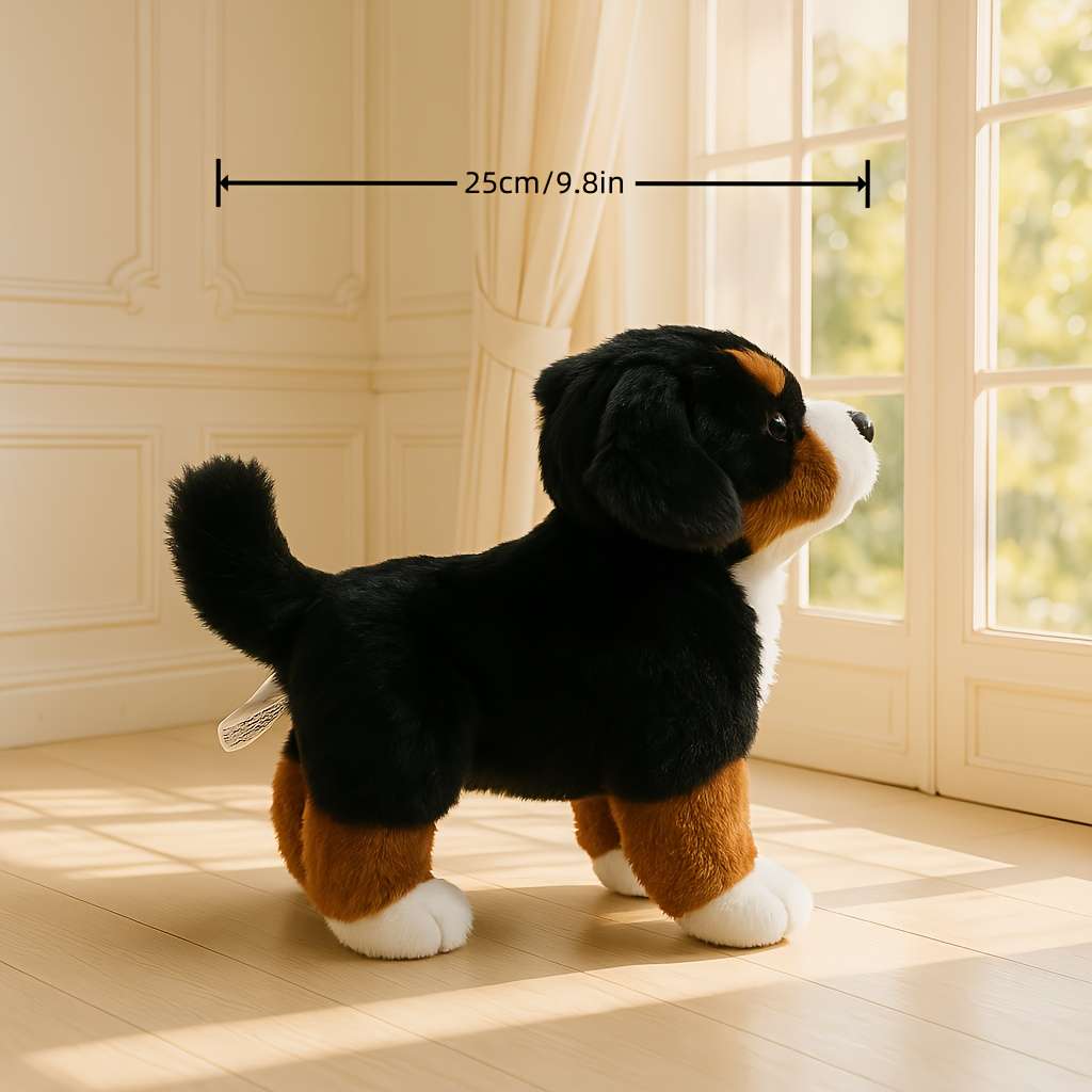 Plush Toys Style 24.89Cm Bernese Mountain Dog Standing