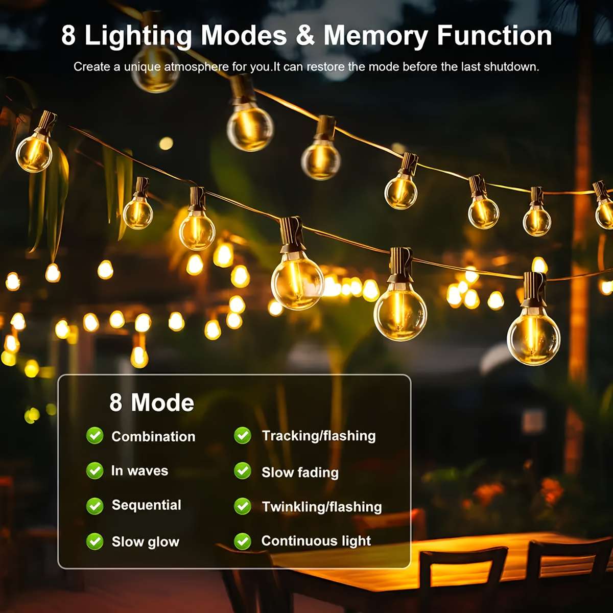 String Lights Size 6.1Meter 6.1Meter 7 1Bulbs Solar