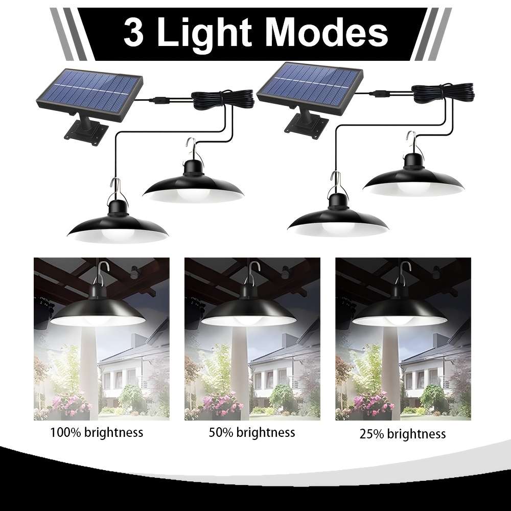 Solar Emergency Lights Items Solar Light 2Pcs