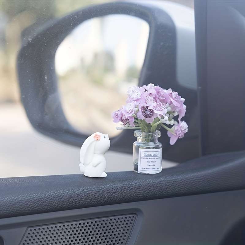 Car Interior Decor  2Pcs Powder
