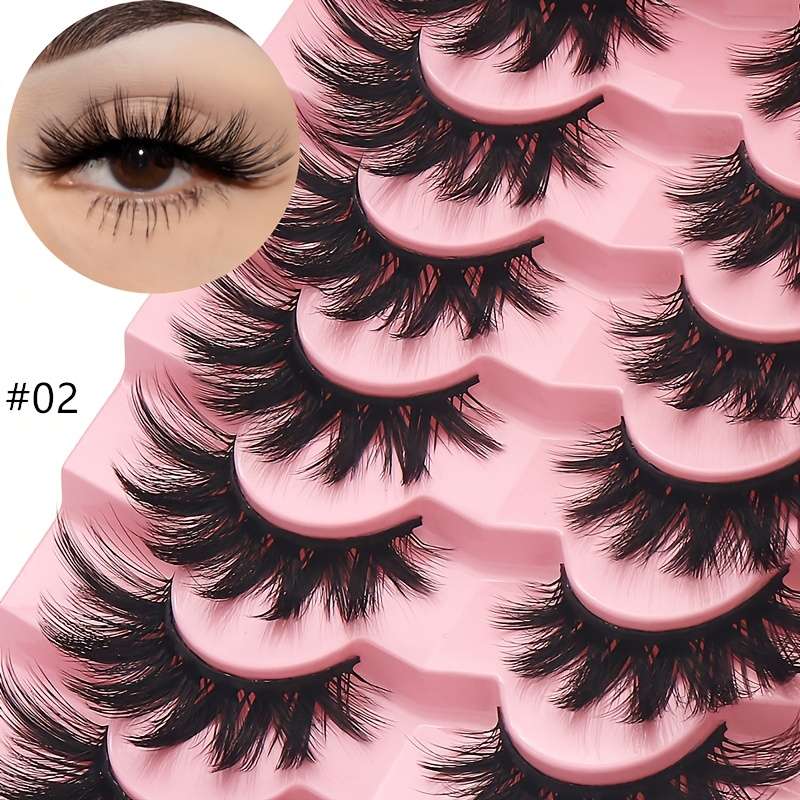 False Eyelashes Model 12