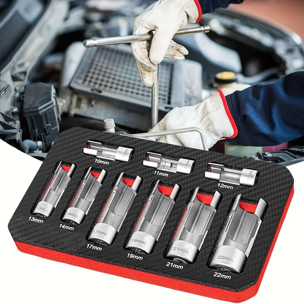 9-Piece Offset Wrench Removal Tool