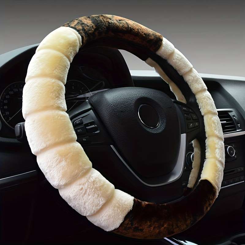 Car Steering Wheel Cover Black